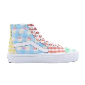 Vans Cherry Colorful Gingham High Top Sneakers, 6.5